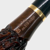 Mr Brog Indigo 310 Bent 9mm Filter Fishtail Pipe (MB7218)