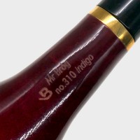 Mr Brog Indigo 310 Bent 9mm Filter Fishtail Pipe (MB7220)