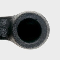 Mr Brog Alfa 98 Metal Filter Fishtail Briar Pipe (MB7266)