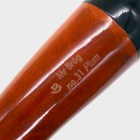 Mr Brog Plum 31 Fishtail 9mm Filter Pipe (MB7317)