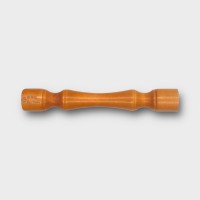 Mr Brog U12 Pear Wood Tobacco Pipe Tamper - Light Brown Finish (MBT005)