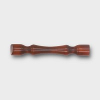 Mr Brog U12 Pear Wood Tobacco Pipe Tamper - Teak Finish (MBT006)