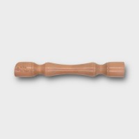 Mr Brog U12 Pear Wood Tobacco Pipe Tamper - Natural Finish (MBT009)