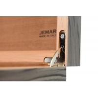 Jemar Mediterranean Collection Patterned Humidor - 70 Cigar Capacity (MED05)