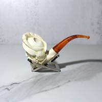 SLIGHT SECONDS - Meerschaum Medium Mercenary Bent Fishtail Pipe (MEER301)