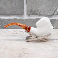 Meerschaum Medium General Bent Fishtail Pipe (MEER344)