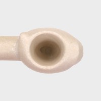 Meerschaum Mini Grim Reaper Bent Fishtail Pipe (MEER80)