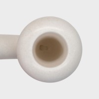 Meerschaum Standard Calabash Smooth Bent Fishtail Pipe (MEER71)