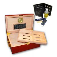 Monaco Cherry Humidor - 100 cigar capacity