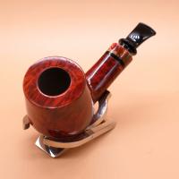 P Jeppesen IDA Handmade gr 3 Smooth Bent 9mm Filter Fishtail Pipe (NEER18)