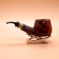P Jeppesen Boutique gr 3 Smooth 9mm Bent  Fishtail Pipe (NEER232)