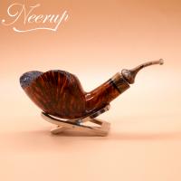 P Jeppesen IDA Handmade gr 5 Smooth Bent Fishtail Pipe (NEER281)