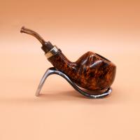 Neerup Classic Series gr 3 Smooth Bent 9mm Filter Fishtail Pipe (NEER311)