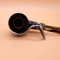 P Jeppesen IDA Handmade gr 3 Bent 9mm Filter Fishtail Pipe (NEER361)