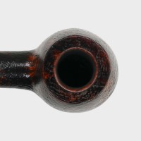 P Jeppesen Boutique gr 3 Rusticated Bronze 9mm Bent Fishtail Pipe (NEER411)