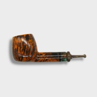 P Jeppesen IDA Handmade gr 4 Smooth Straight 9mm Fishtail Pipe (NEER416)