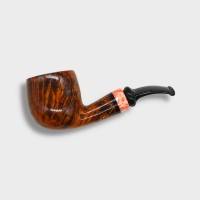 P Jeppesen IDA Handmade gr 4 Smooth Bent 9mm Filter Fishtail Pipe (NEER418)