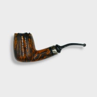 P Jeppesen IDA Handmade gr 3 Smooth Bent 9mm Filter Fishtail Pipe (NEER420)