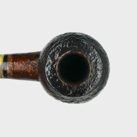 P Jeppesen IDA Handmade gr 3 Rusticated Bent 9mm Filter Fishtail Pipe (NEER431)