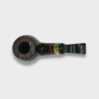 P Jeppesen IDA Handmade gr 3 Rusticated Bent 9mm Filter Fishtail Pipe (NEER434)