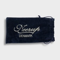 P Jeppesen IDA Handmade gr 4 Smooth Bent 9mm Filter Fishtail Pipe (NEER418)