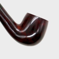 Orlik 3/4 OZ Briar Dental Bent Metal Filter Pipe (OR120)