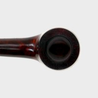 Orlik 3/4 OZ Briar Dental Bent Metal Filter Pipe (OR120)