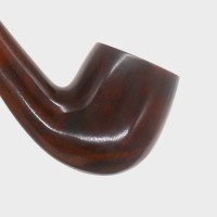 SLIGHT SECONDS Orlik 3/4 OZ Briar Dental Bent Metal Filter Pipe (OR127)