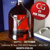 OCTOBER 2025 Competition Entry - Dalmore 18 Year Old 2023 Release - 43% 70cl