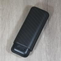 Davidoff Classic Essentials Enjoy XL-2 Cigar Case - 2 Cigars RG 60 - Black (End of Line)