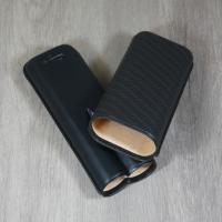 Davidoff Classic Essentials Enjoy XL-2 Cigar Case - 2 Cigars RG 60 - Black (End of Line)