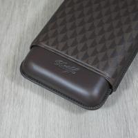 Davidoff Essentials Curing XL-3 Cigar Case - 3 Cigars - Brown (End of Line)