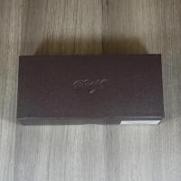 Davidoff Sliding Ashtray - Black and Wood