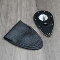 Myon Butterfly Double Blade Cigar Cutter - Black
