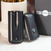 Dunhill Bulldog Cigar Case Robusto - Black - Fits 2 Cigars