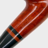 Parker Bruyere Bent Rhodesian Metal Filter Fishtail Pipe (PAR187)