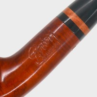 Parker Bruyere Bent Billiard Medium Metal Filter Fishtail Pipe (PAR205)