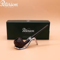 Peterson Junior Rusticated Acorn Nickel Mounted Fishtail Pipe (PE2651)
