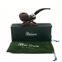 Peterson Arklow 999 Sandblast 9mm Filter Fishtail Pipe (PE2653)