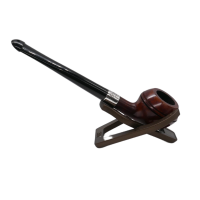 Peterson Kildare 411 Silver Mount 9mm Filter Pipe Smooth (PE2744)