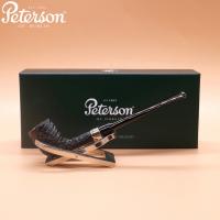 Peterson Belgique Sandblasted Nickel Mounted Fishtail Pipe (PE2865)