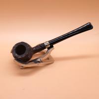 Peterson Junior Rusticated Prince Nickel Mounted Fishtail Pipe (PE2911)
