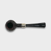 Peterson Irish Made Army 406 Rustic Nickel Mounted Fishtail Pipe (PE3068)