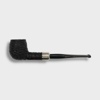 Peterson Irish Made Army 85 Rustic Nickel Mounted Fishtail Pipe (PE3081)
