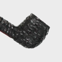 Peterson Irish Made Army 85 Rustic Nickel Mounted Fishtail Pipe (PE3081)