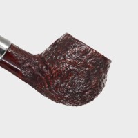 Peterson Irish Made Army 406 Sandblasted Nickel Mounted Fishtail Pipe (PE3110)