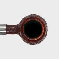 Peterson Irish Made Army 406 Sandblasted Nickel Mounted Fishtail Pipe (PE3110)