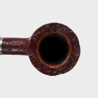 Peterson Irish Made Army 608 Sandblast Nickel Mounted Fishtail Pipe (PE3113)