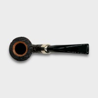 Peterson Arklow B10 Sandblast Silver Mounted Fishtail Pipe (PE3134)