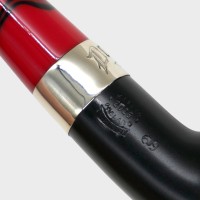 Peterson Dracula 69 Smooth Ebony Nickel Mounted Fishtail Pipe (PE3137)